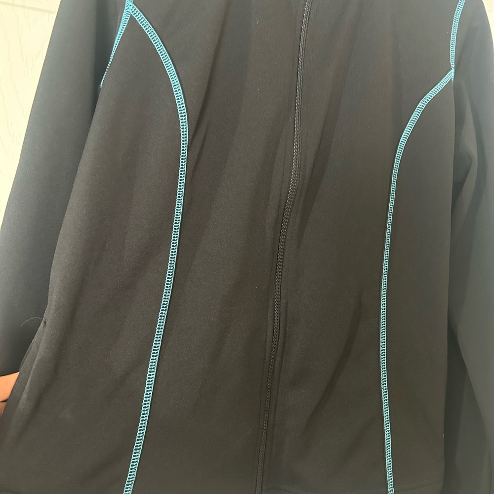 Be Inspired Black Zip-Up Jacket - image 3